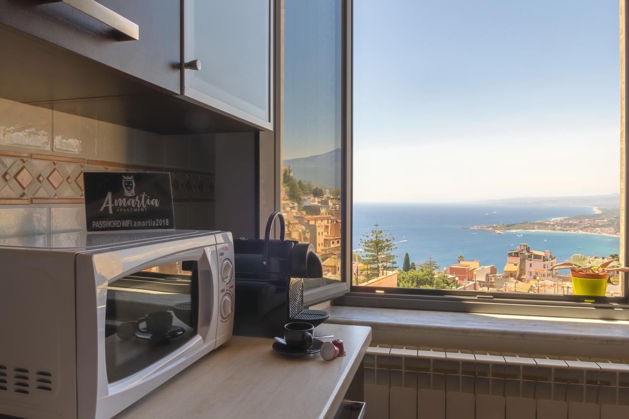 Amartia Apartments Taormina Bagian luar foto